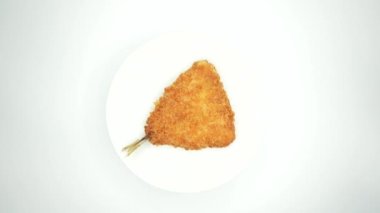 Kızarmış at uskumrusu Japon Aji Fry