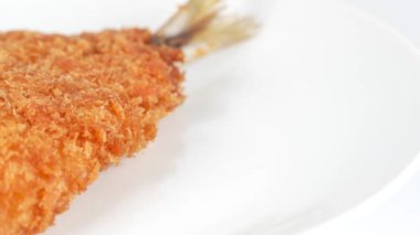 Kızarmış at uskumrusu Japon Aji Fry