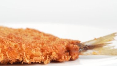 Kızarmış at uskumrusu Japon Aji Fry