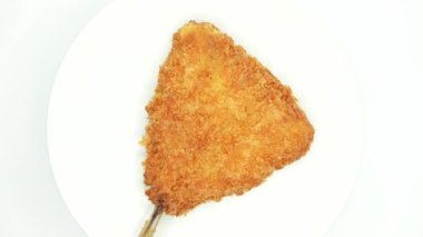 Kızarmış at uskumrusu Japon Aji Fry