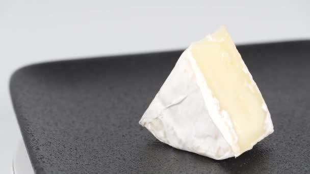 Queso Camembert Corto Video Clip — Vídeos de Stock