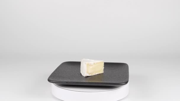 Formaggio Camembert Breve Video Clip — Video Stock