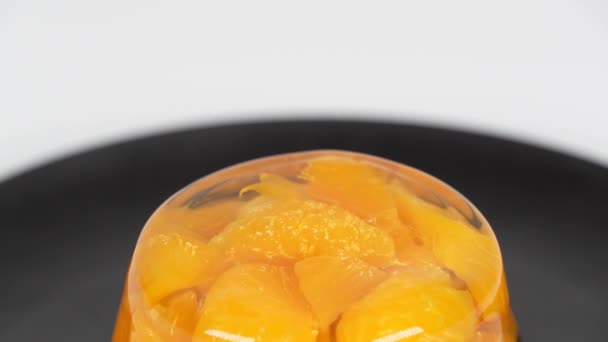 Jalea Naranja Mandarina Clip Vídeo Corto — Vídeos de Stock