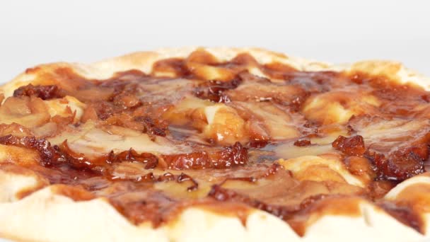 Pizza Kurczaka Teriyaki Klip Wideo — Wideo stockowe