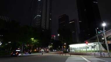Shinjuku, Japonya Tokyo Gece Manzarası Mayıs 2025