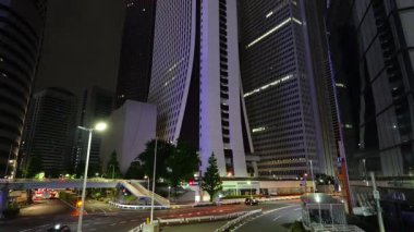 Shinjuku, Japonya Tokyo Gece Manzarası Mayıs 2025