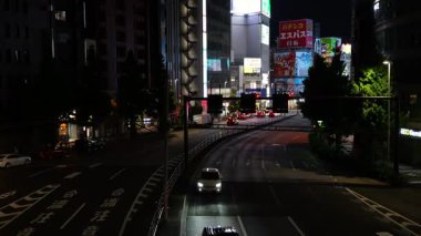 Shinjuku, Japonya Tokyo Gece Manzarası Mayıs 2025