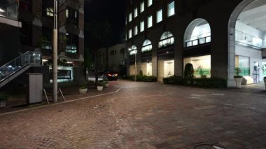 Shiodome İtalyan Şehir Gece Manzarası, Japonya Tokyo 2025