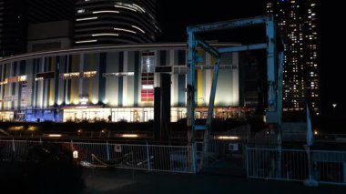 Toyosu, Japonya Tokyo Gece Manzarası 2025