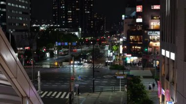 Toyosu, Japonya Tokyo Gece Manzarası 2025