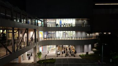 Toyosu, Japonya Tokyo Gece Manzarası 2025