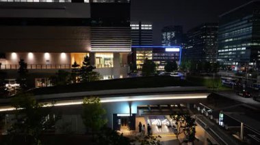 Toyosu, Japonya Tokyo Gece Manzarası 2025