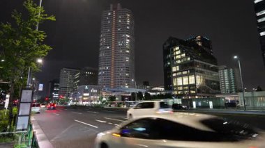 Toyosu, Japonya Tokyo Gece Manzarası 2025