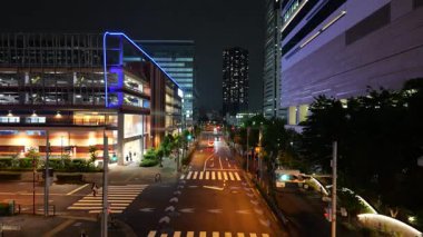 Toyosu, Japonya Tokyo Gece Manzarası 2025