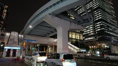 Toyosu, Japonya Tokyo Gece Manzarası 2025