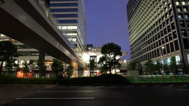 Toyosu, Japonya Tokyo Gece Manzarası 2025