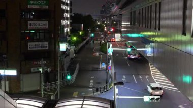 Toyosu, Japonya Tokyo Gece Manzarası 2025