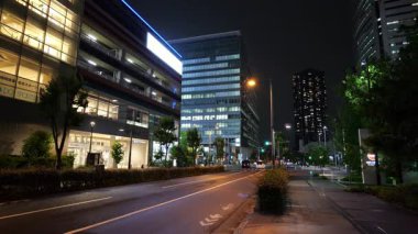 Toyosu, Japonya Tokyo Gece Manzarası 2025