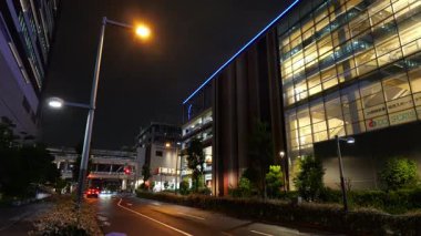 Toyosu, Japonya Tokyo Gece Manzarası 2025