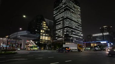 Toyosu, Japonya Tokyo Gece Manzarası 2025