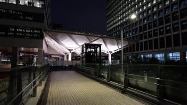 Toyosu, Japonya Tokyo Gece Manzarası 2025