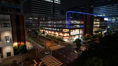 Toyosu, Japonya Tokyo Gece Manzarası 2025