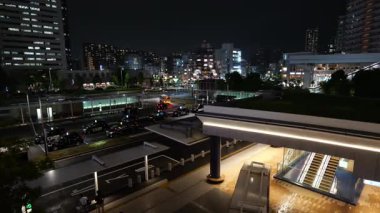 Toyosu, Japonya Tokyo Gece Manzarası 2025