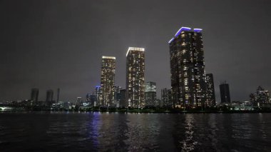 Toyosu, Japonya Tokyo Gece Manzarası 2025
