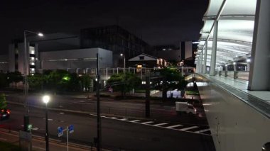 Toyosu Pazarı, Japonya Tokyo Gece Manzarası Haziran 2025