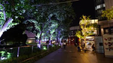 Akasaka Sacas gece görüşü, Japonya Tokyo Haziran 2025