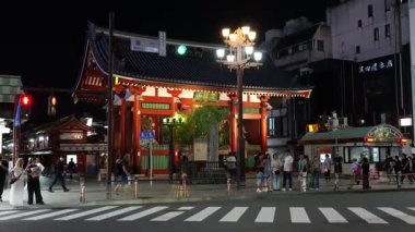 Asakusa Gece Görüşü, Japonya Tokyo Haziran 2025