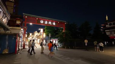Asakusa Gece Görüşü, Japonya Tokyo Haziran 2025