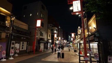 Asakusa Gece Görüşü, Japonya Tokyo Haziran 2025