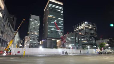 Yaesu Planlı Yeniden Geliştirme Alanı, Japonya Tokyo 2025 Gece