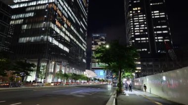 Yaesu Planlı Yeniden Geliştirme Alanı, Japonya Tokyo 2025 Gece