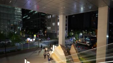 Yaesu Planlı Yeniden Geliştirme Alanı, Japonya Tokyo 2025 Gece