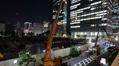 Yaesu Planlı Yeniden Geliştirme Alanı, Japonya Tokyo 2025 Gece