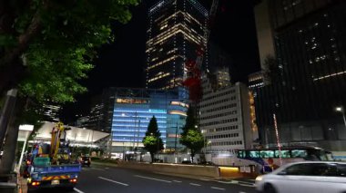 Yaesu Planlı Yeniden Geliştirme Alanı, Japonya Tokyo 2025 Gece