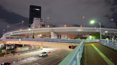 Iidabashi Gece Manzarası, Japonya Tokyo Mayıs 2025