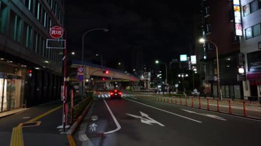 Iidabashi Gece Manzarası, Japonya Tokyo Mayıs 2025