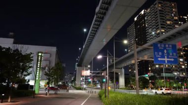 Ariake, Japonya Tokyo Gece Manzarası Haziran 2025