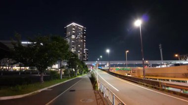 Ariake, Japonya Tokyo Gece Manzarası Haziran 2025