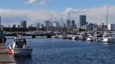 Yumenoshima Marina, Japonya Tokyo Şubat 2025