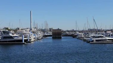 Yumenoshima Marina, Japonya Tokyo Şubat 2025