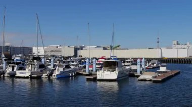 Yumenoshima Marina, Japonya Tokyo Şubat 2025