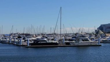 Yumenoshima Marina, Japonya Tokyo Şubat 2025