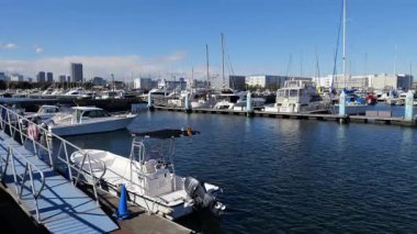 Yumenoshima Marina, Japonya Tokyo Şubat 2025