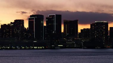 Tokyo Körfezi Bölgesi Akşam manzarası 2025