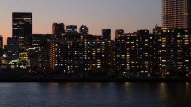 Tokyo Körfezi Bölgesi Akşam manzarası 2025