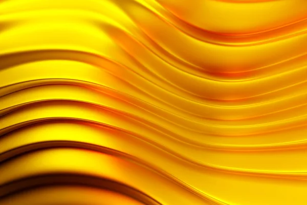 Анотація Елемента Проектування Геометричних Ліній Жовтий Горизонтальний Смугастий Фон — стокове фото